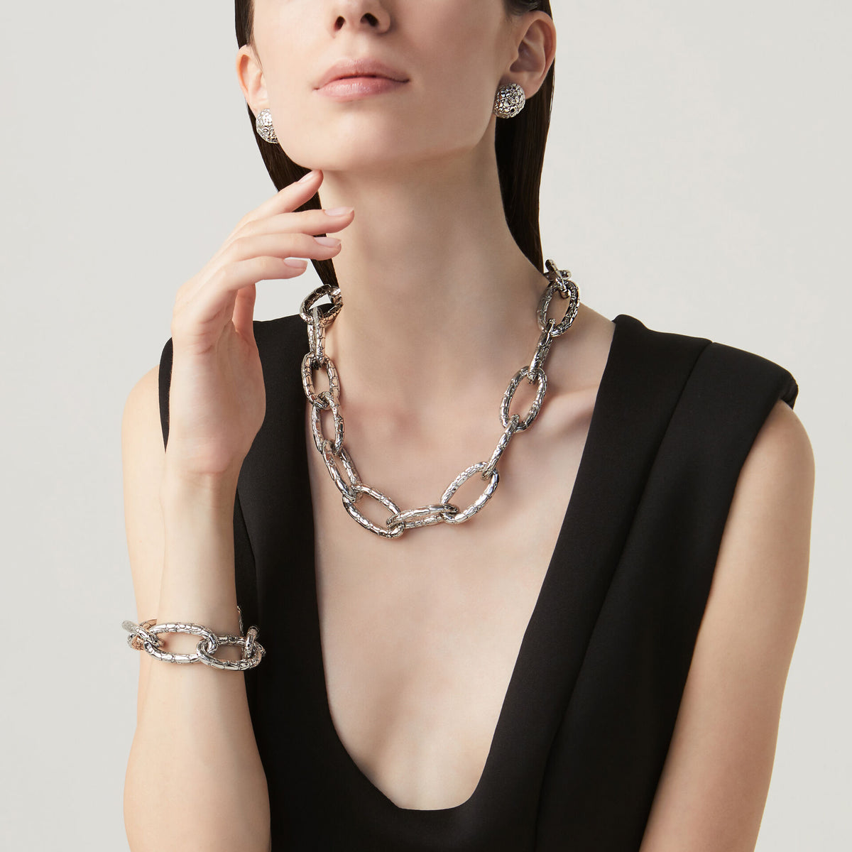 Bracciale Croco Giovanni Raspini — 24 cm