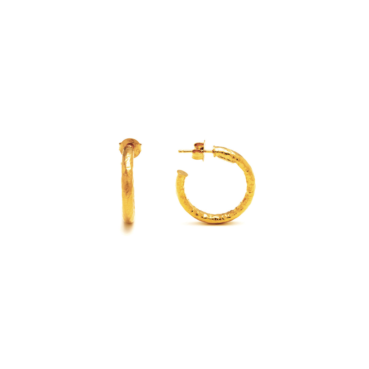 Orecchini Rock Light Mini dorati Giovanni Raspini in argento 925