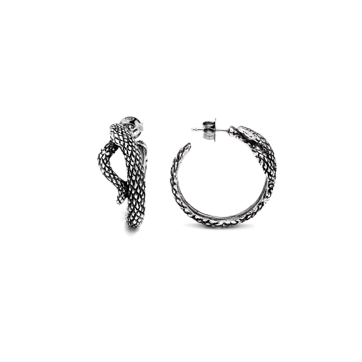 Orecchini Serpente Giovanni Raspini in argento 925
