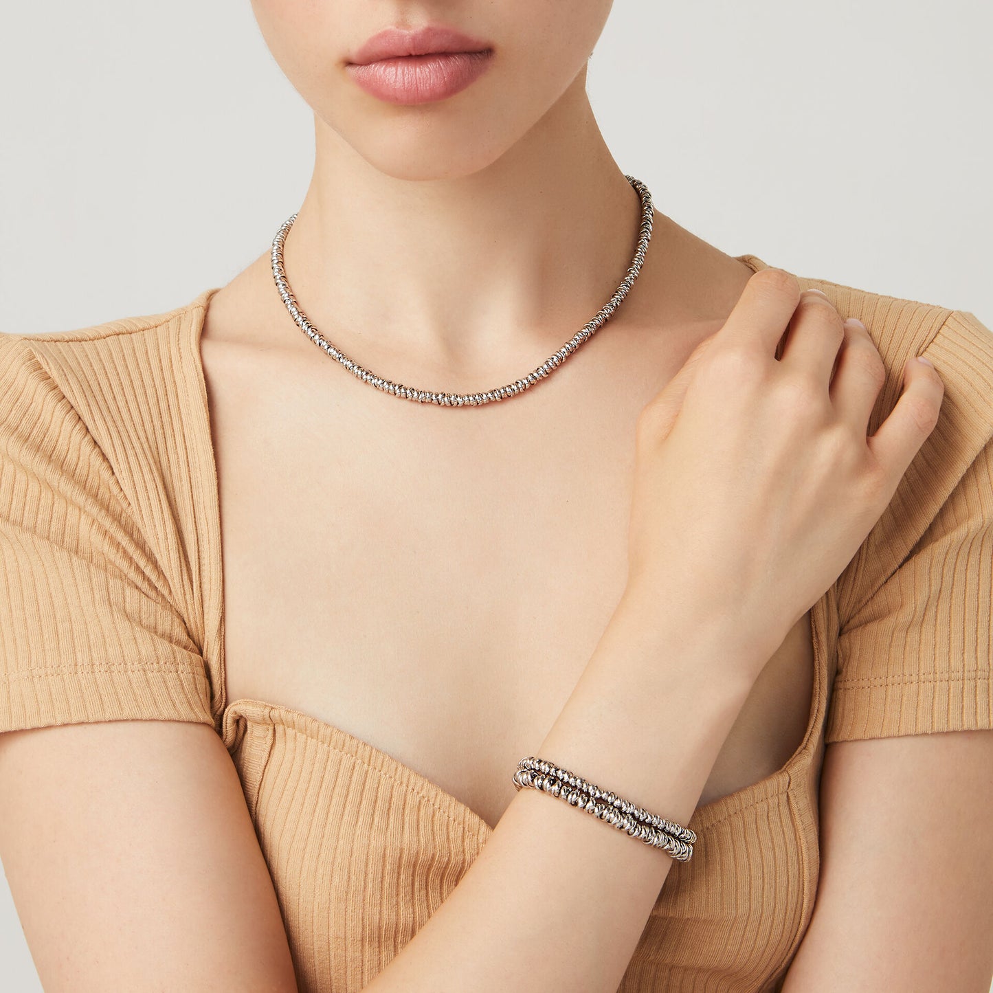 Bracciale Nodini Giovanni Raspini in argento 925 — 20 cm