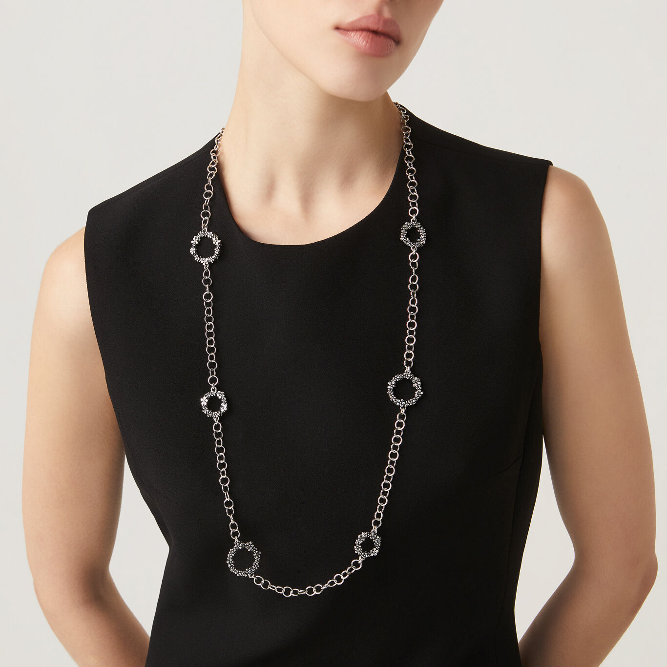 Collana Lunga Millefiori Giovanni Raspini