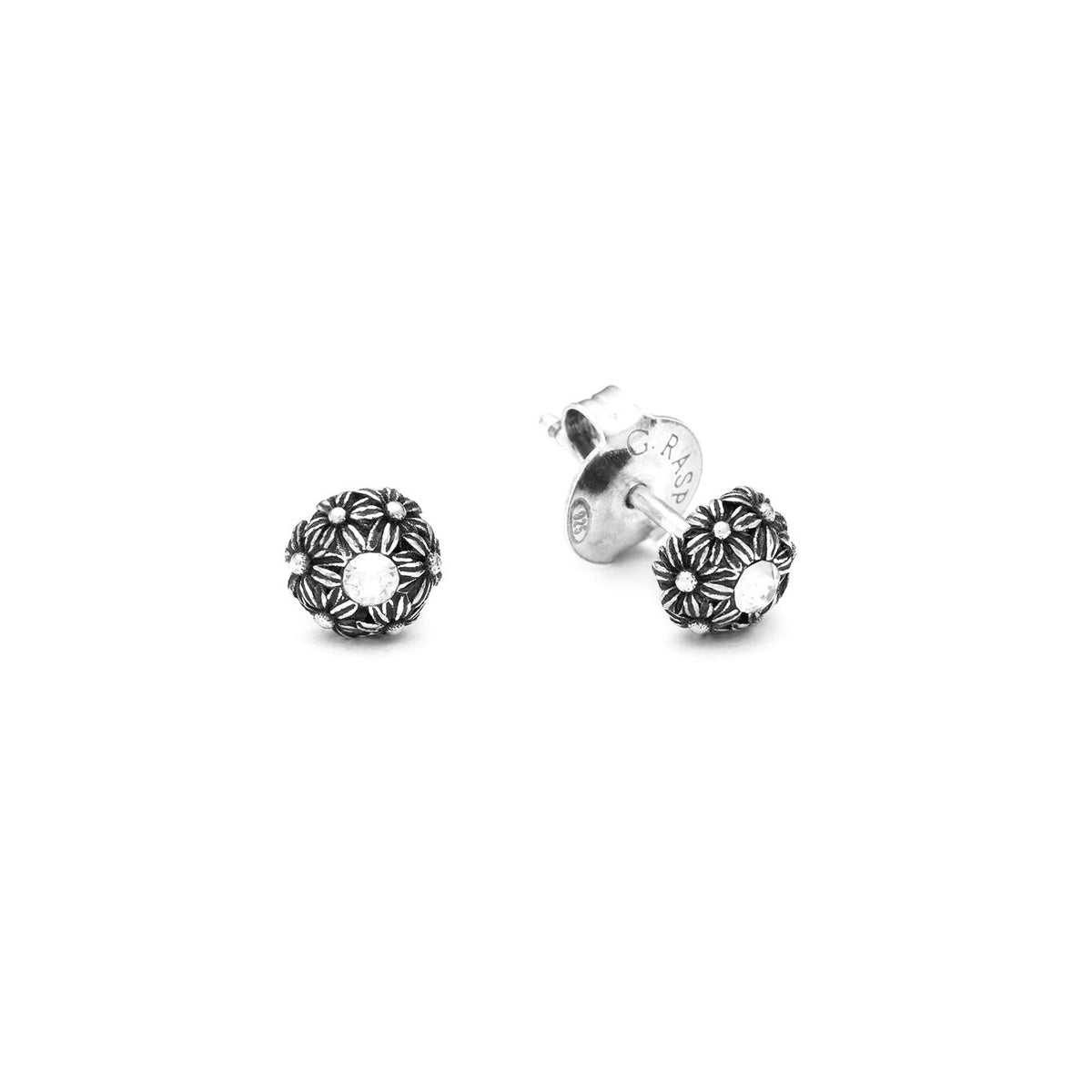 Orecchini Mini Margherite e Zircone Giovanni Raspini