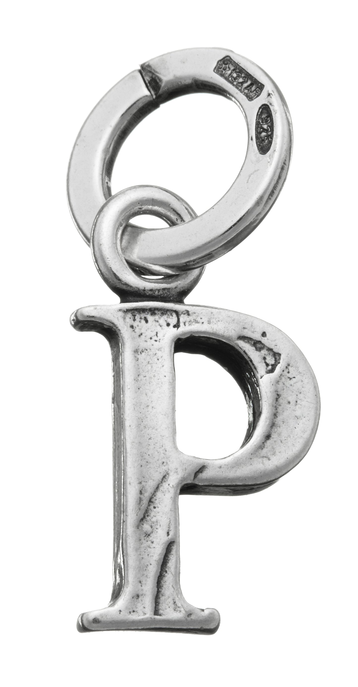 CHARM LETTERA LOGO ''P"