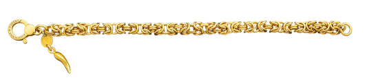 Bracciale Bizantina piccola dorato Giovanni Raspini — 20 cm