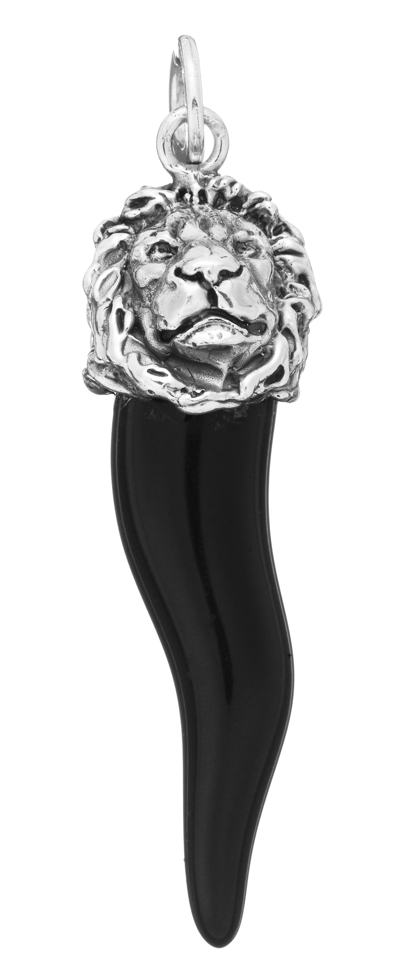 CHARM CORNO NERO LEONE