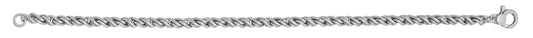Bracciale Treccia Giovanni Raspini in argento 925 — 21 cm