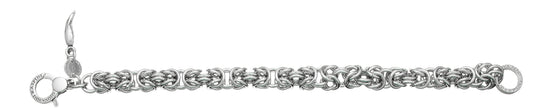 Bracciale Bizantina media Giovanni Raspini in argento 925 — 20 cm
