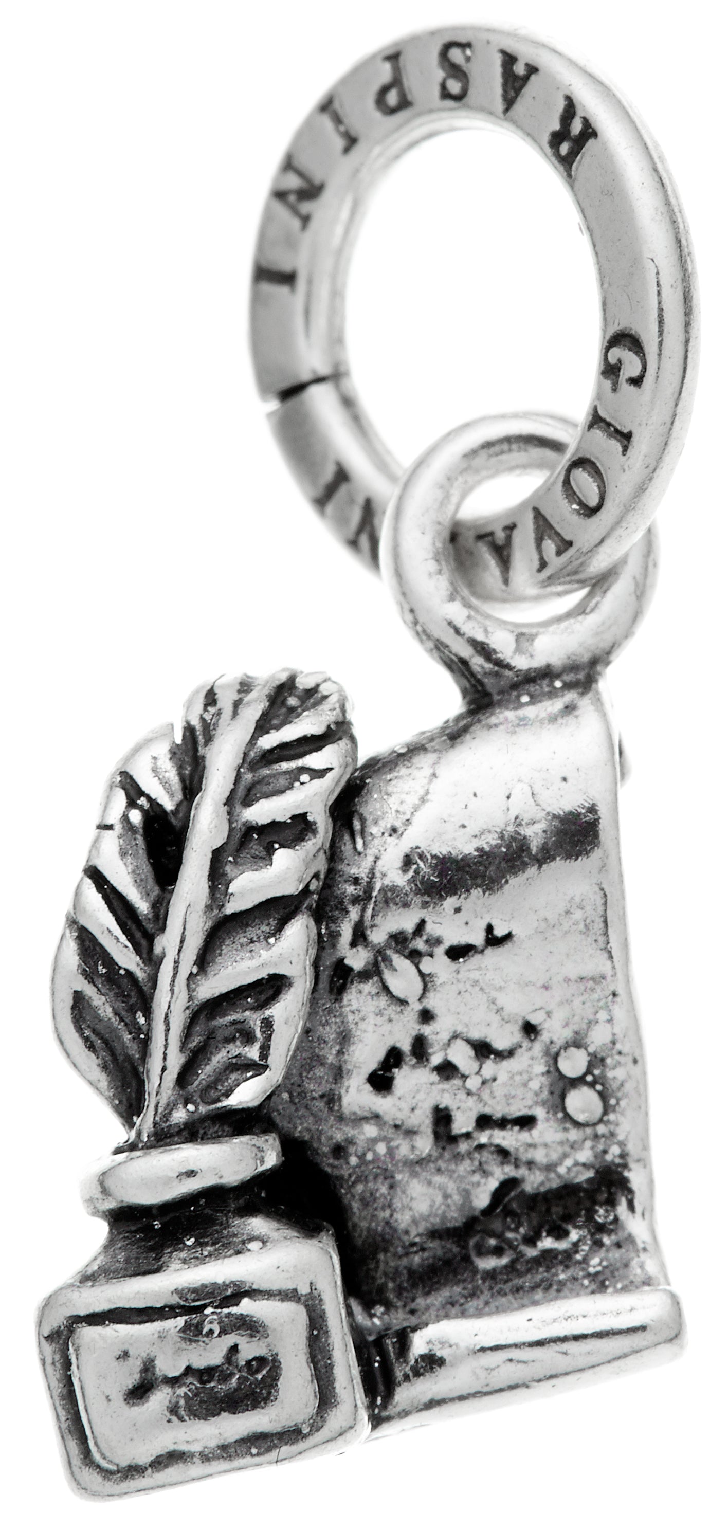 CHARM LETTERA E CALAMAIO