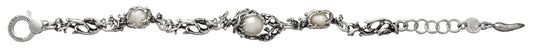 Bracciale Mari del Sud Giovanni Raspini in argento e perle — 21 cm