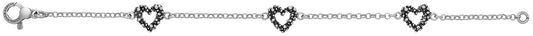 Bracciale Cuori Mini Giovanni Raspini in argento 925 — 19 cm