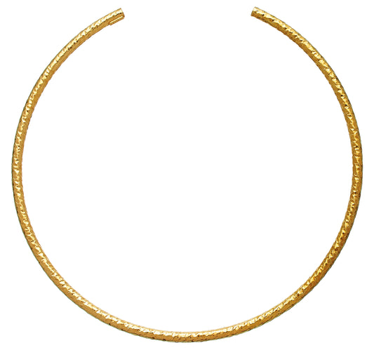 Collana Rock Piccola dorata Giovanni Raspini in argento 925 Ø 13 cm