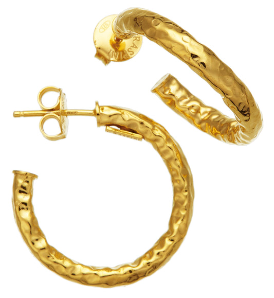 Orecchini Rock Light Mini dorati Giovanni Raspini in argento 925