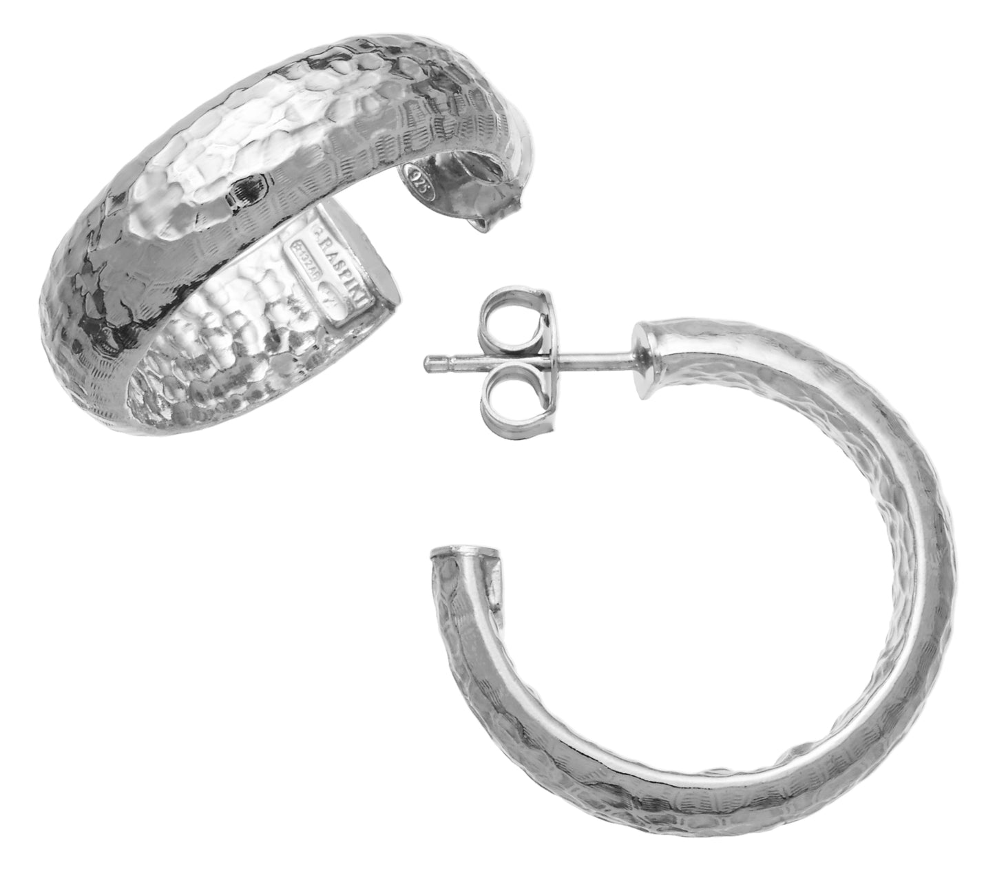 ORECCHINI MOON ROCK PICCOLI diam. mm 28
