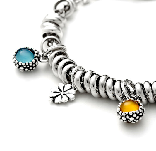 Charm Agata Blu Perlage Giovanni Raspini