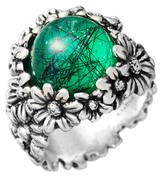 Anello Margherite Garden Grande Giovanni Raspini in argento — misura 16