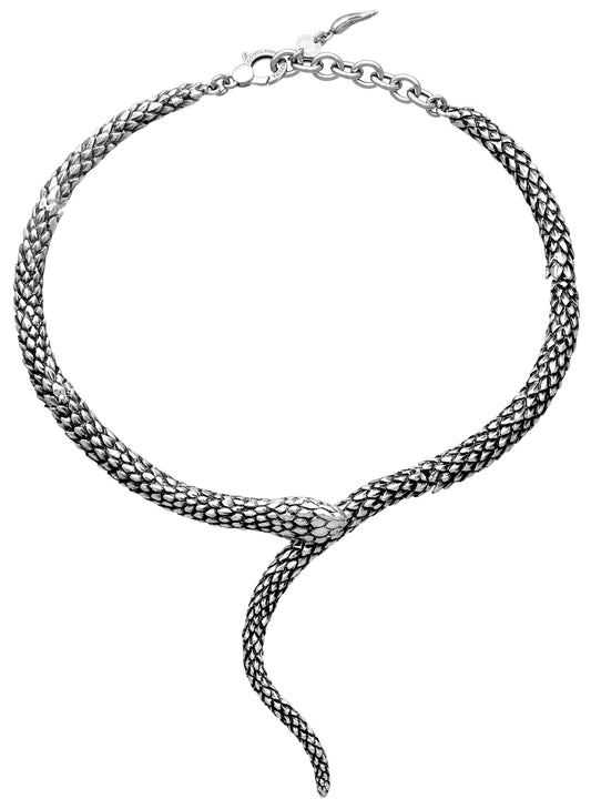 Collana Serpente Grande Giovanni Raspini in argento 925 — 45 cm
