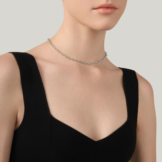 Collana Catena Cuori Giovanni Raspini