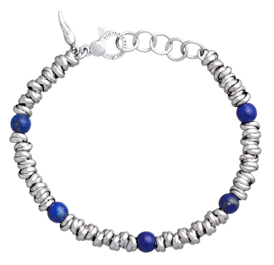 Bracciale Nodini e Lapis Giovanni Raspini in argento 925 — 22 cm