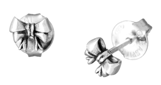 Orecchini Mini Fiocco Giovanni Raspini in argento 925 brunito