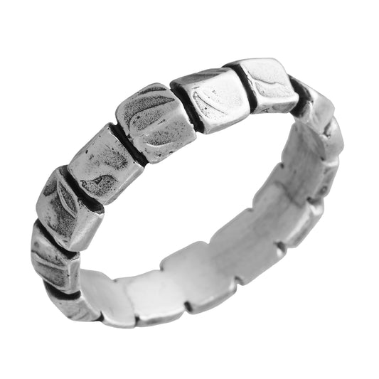 Anello Dadini Giovanni Raspini in argento 925 brunito — misura 22