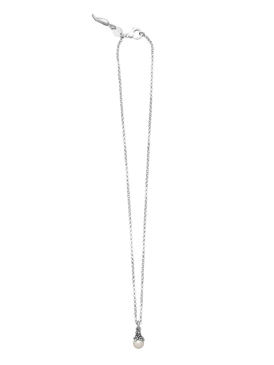 Pendente Mini Drops Giovanni Raspini in argento 925 e perla — 45 cm