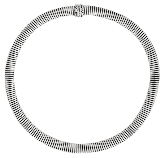 Collana Tubogas Giovanni Raspini in argento 925 — 45 cm