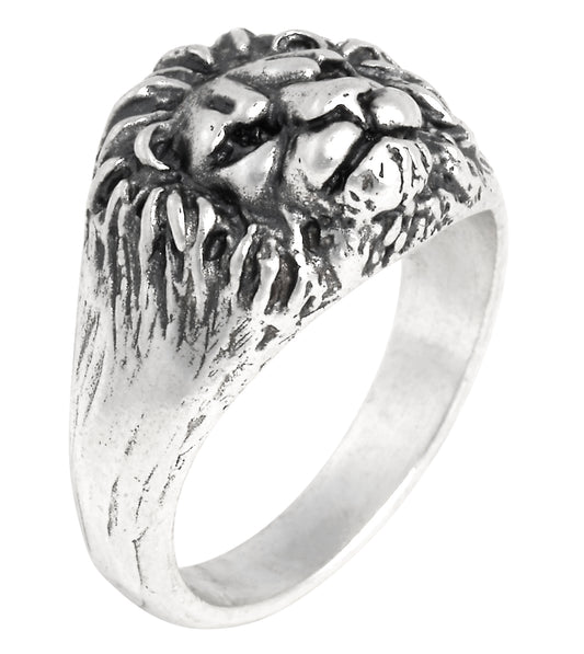 Anello da mignolo Leone Giovanni Raspini in argento 925 — misura 16