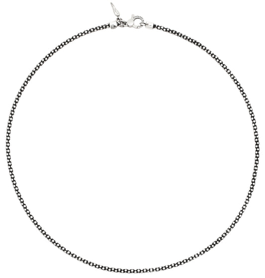Collana maglia Popcorn Giovanni Raspini in argento 925 — 50 cm