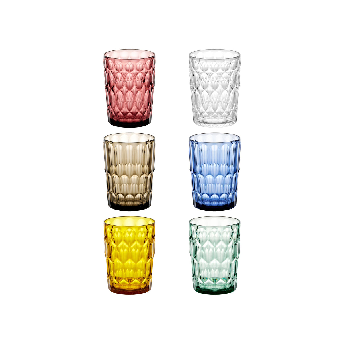 Set 6 Bicchieri Alti Vanity Guzzini Fratelli Guzzini