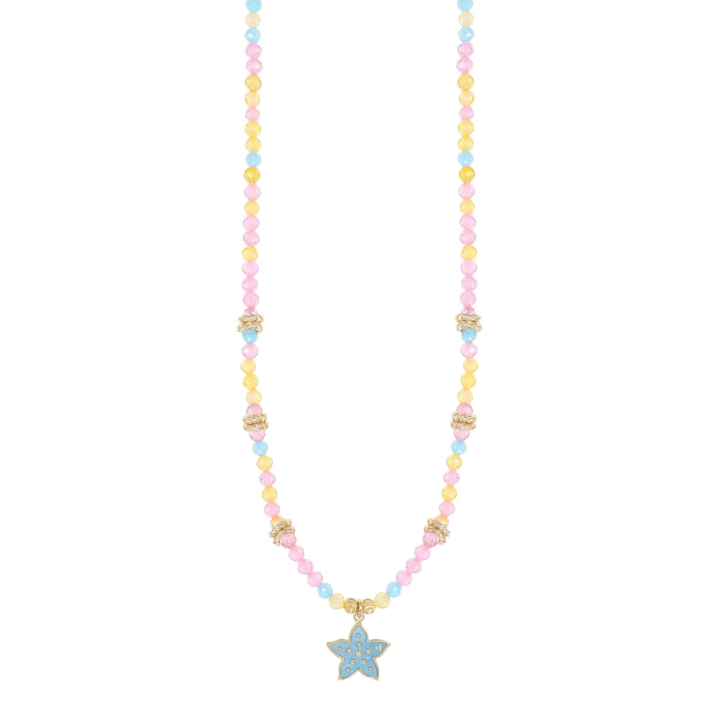 Collana Summer NIVY con stella marina in madreperla