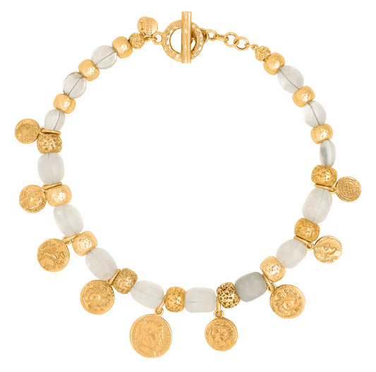 Collana Crystal Monete Giovanni Raspini — 45 cm