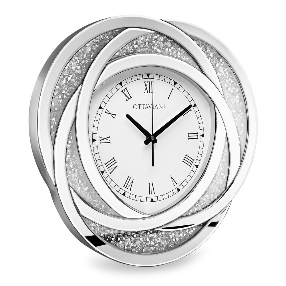 Orologio da parete Ottaviani con cristalli