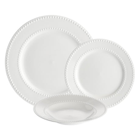 Set tavola 18 pz La Porcellana Bianca