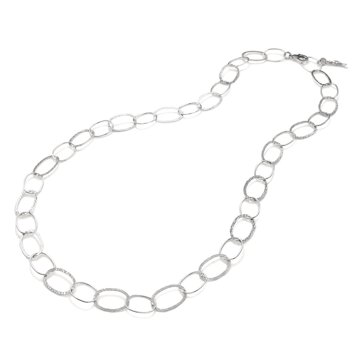 Collana maglia ovale alternata Giovanni Raspini — 92 cm