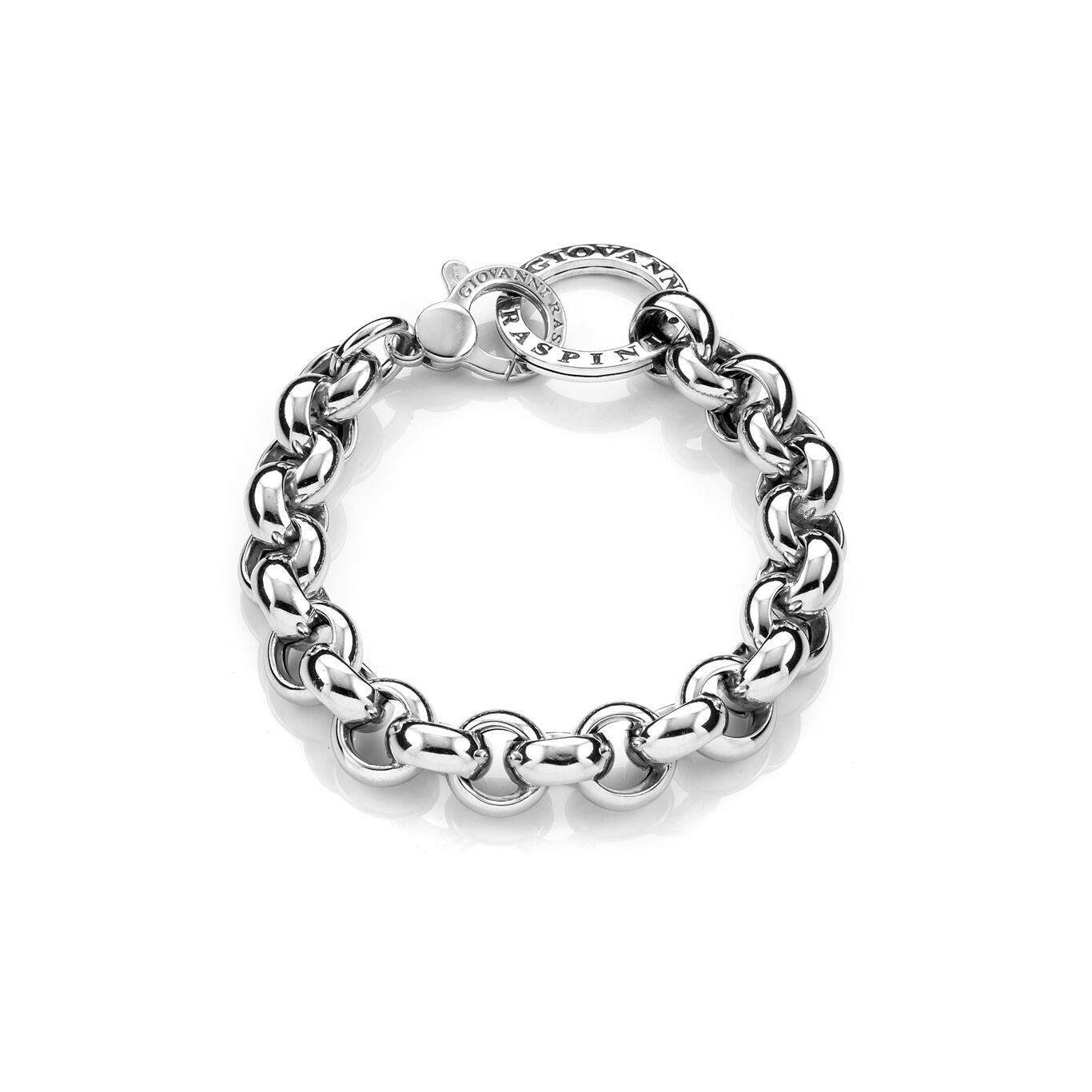 Bracciale Rolo Gigante Giovanni Raspini in argento 925 — 21 cm