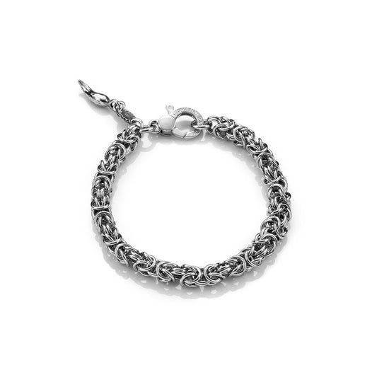 Bracciale Bizantina Piccola Giovanni Raspini in argento 925 — 20 cm