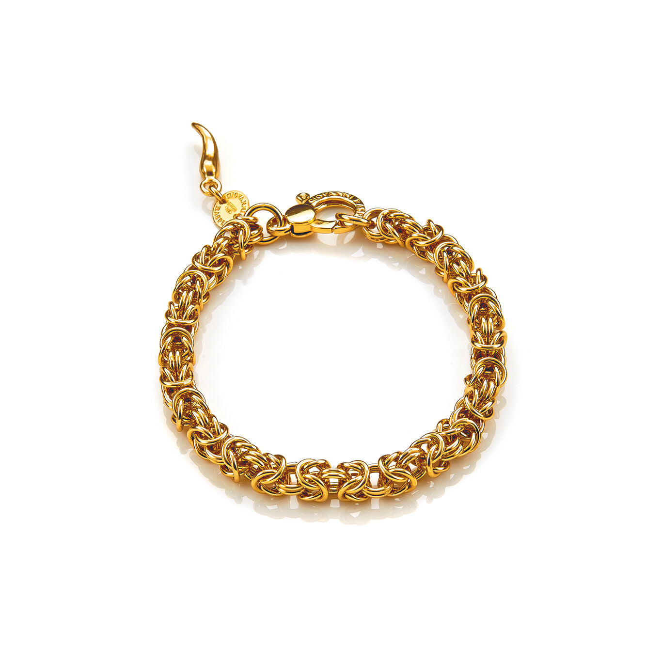 Bracciale Bizantina piccola dorato Giovanni Raspini — 20 cm
