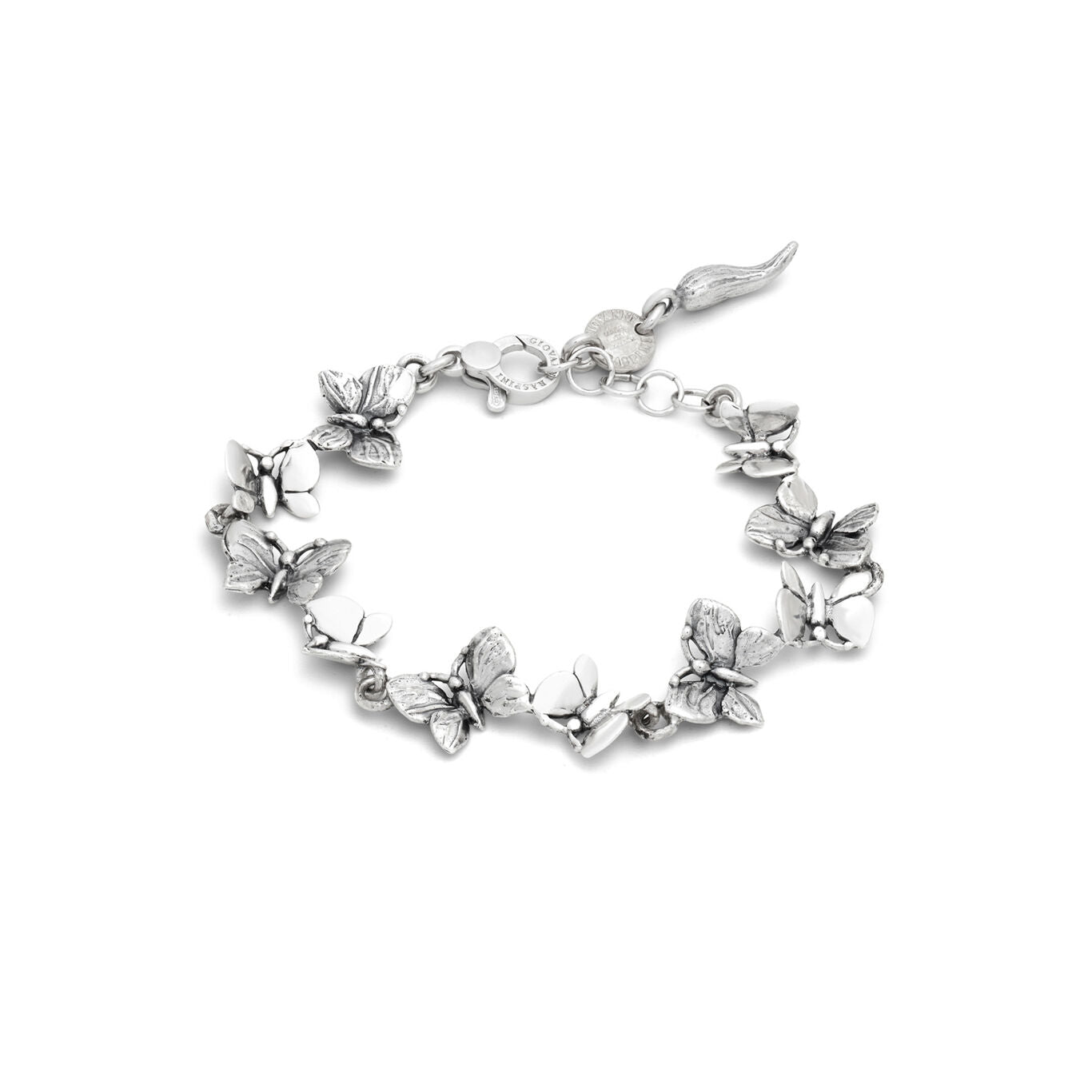 Bracciale Mini Farfalle Giovanni Raspini in argento 925 — 18 cm
