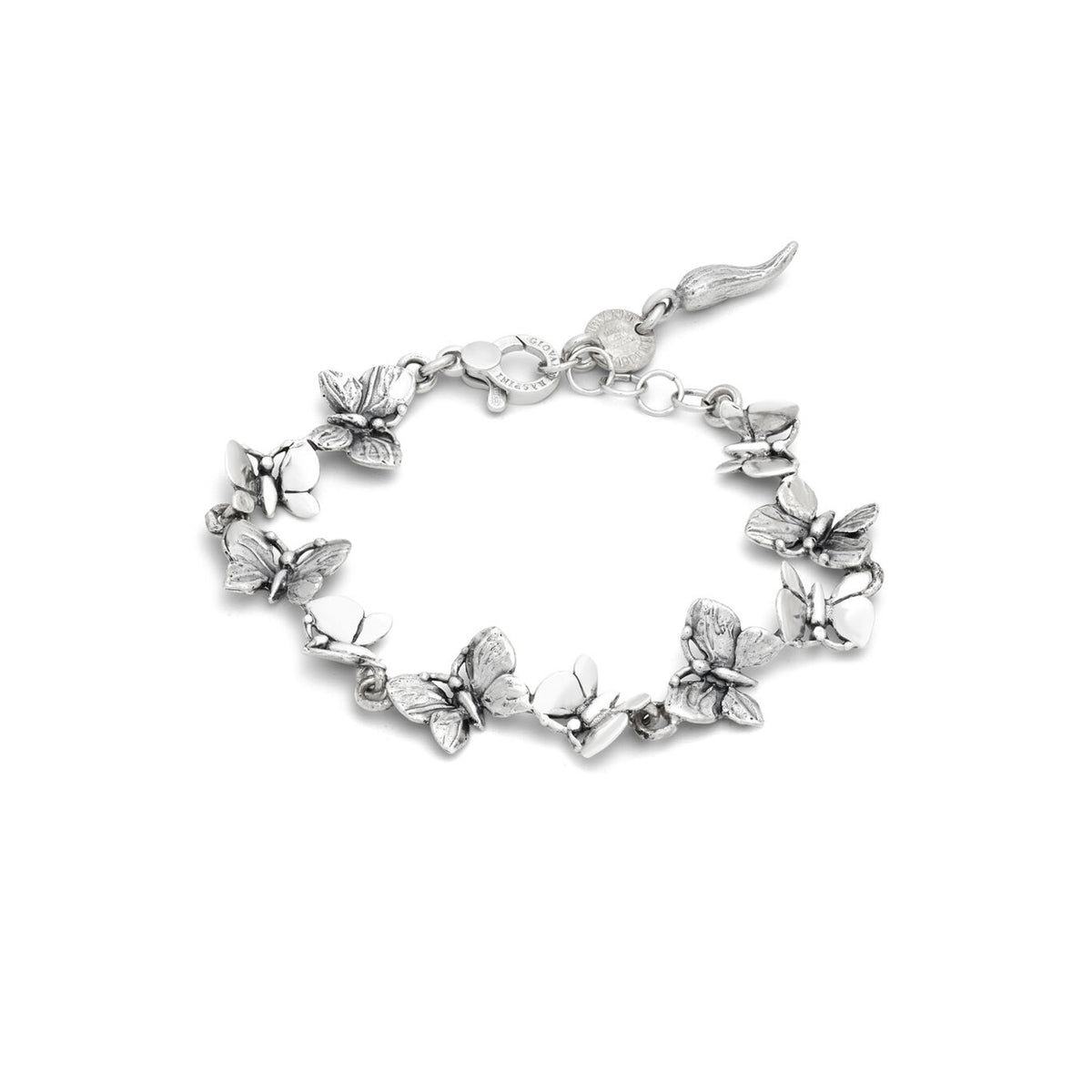 Bracciale Mini Farfalle Giovanni Raspini in argento 925 — 18 cm