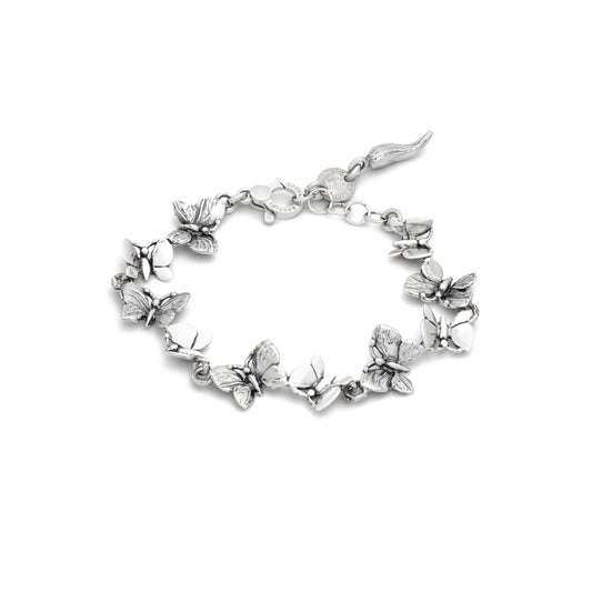 Bracciale Mini Farfalle Giovanni Raspini in argento 925 — 18 cm