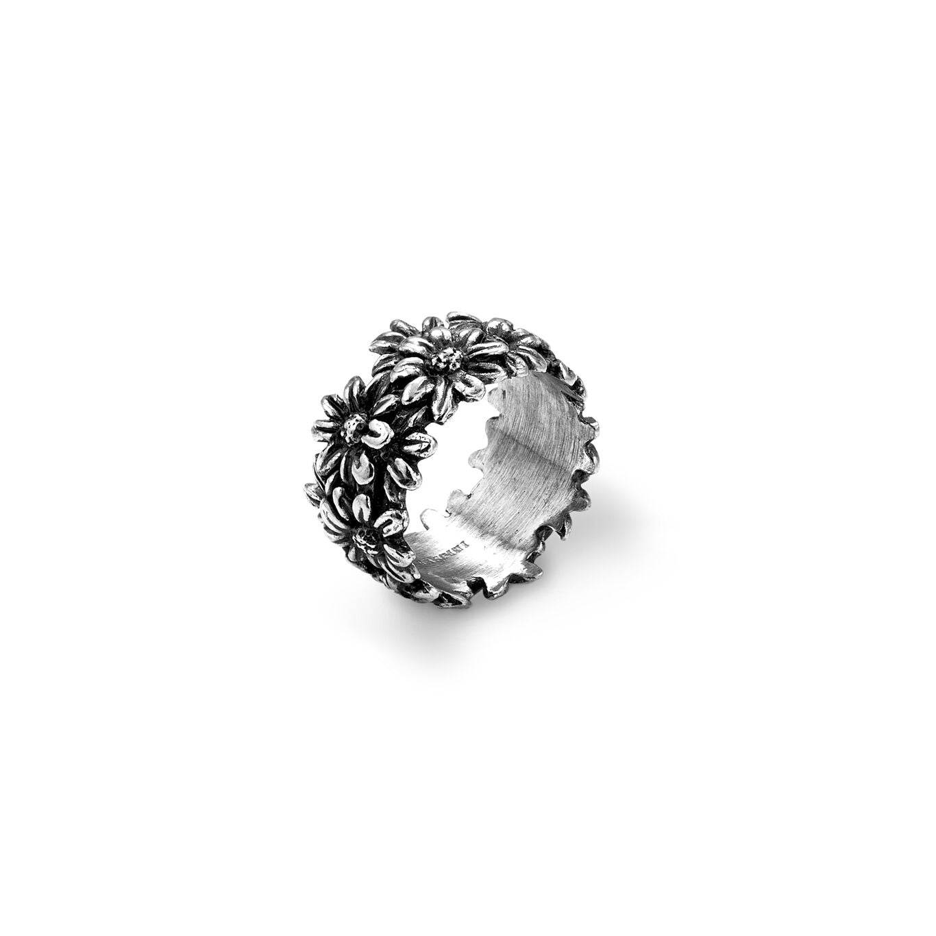 Anello a fascia Margherite Giovanni Raspini — misura 16