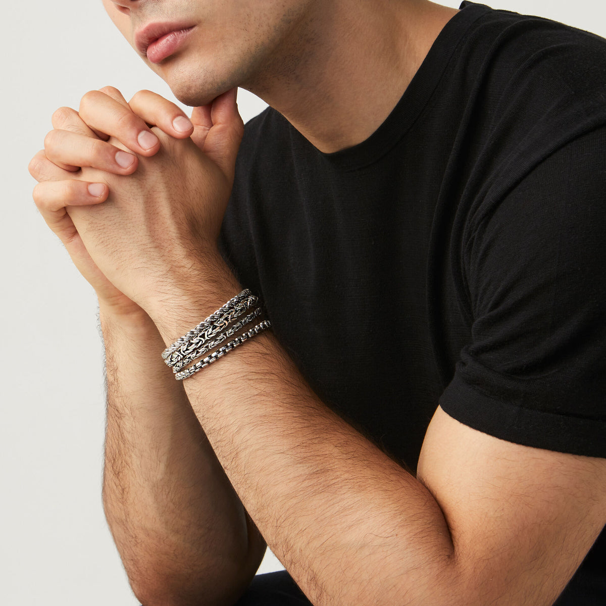 Bracciale Veneziana Giovanni Raspini in argento 925 — 21 cm