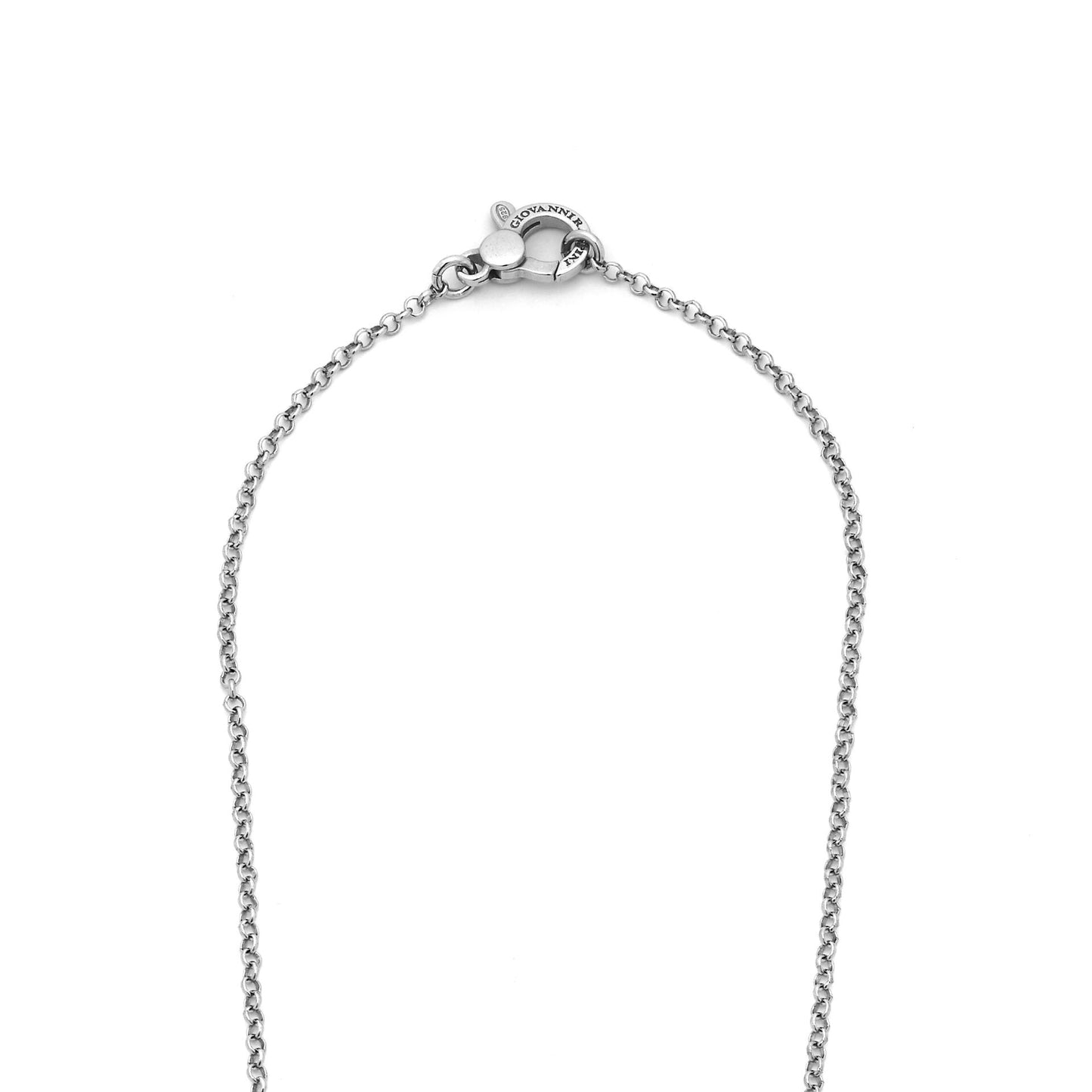 Pendente Perlage Giovanni Raspini in argento 925 — 90 cm