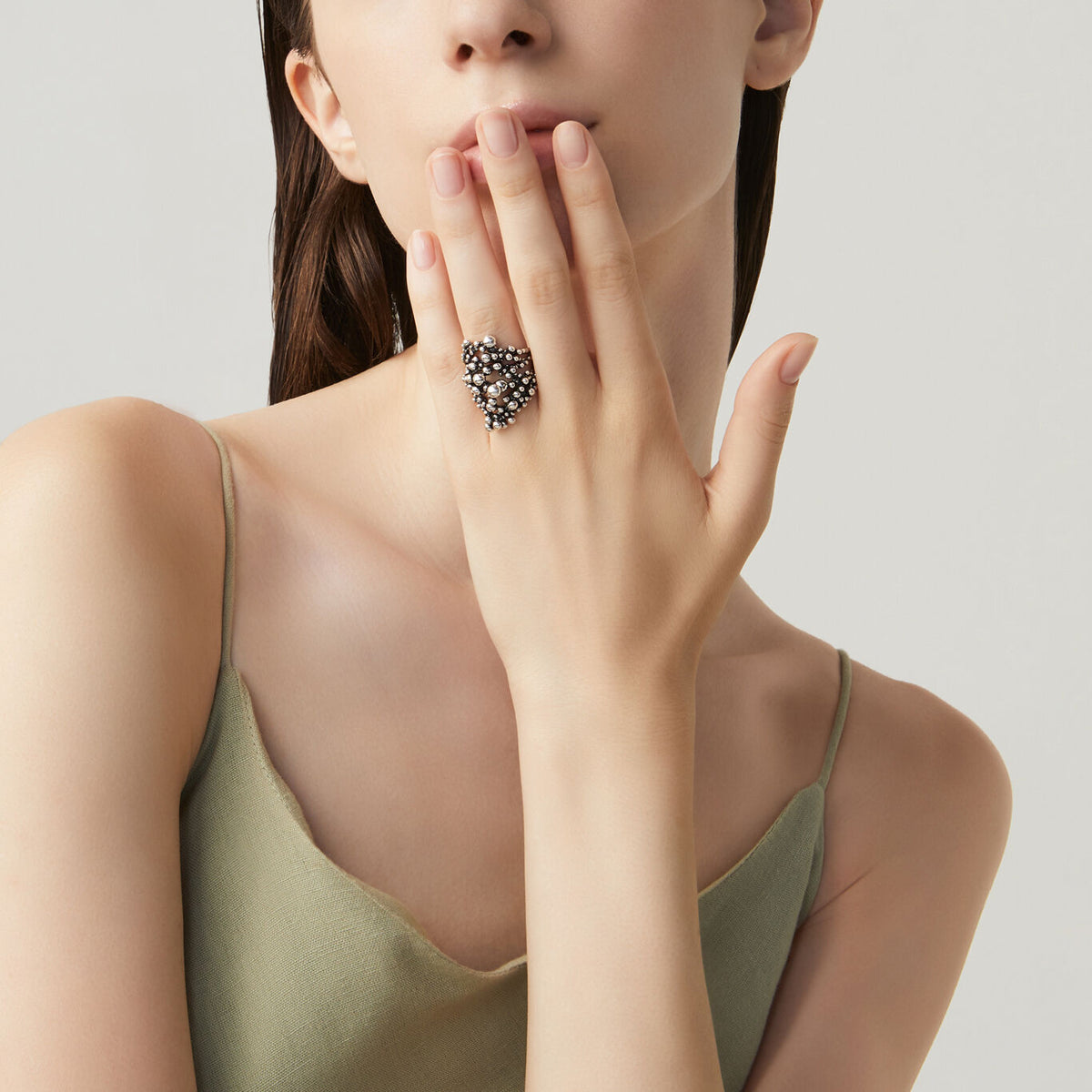 Anello Perlage Grande Giovanni Raspini