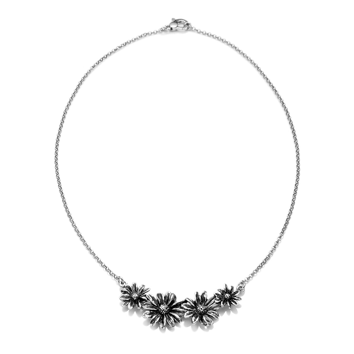 Collana Swing Margherite Giovanni Raspini in argento 925 — 45 cm