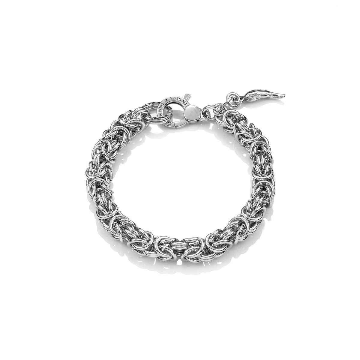 Bracciale Bizantina media Giovanni Raspini in argento 925 — 20 cm