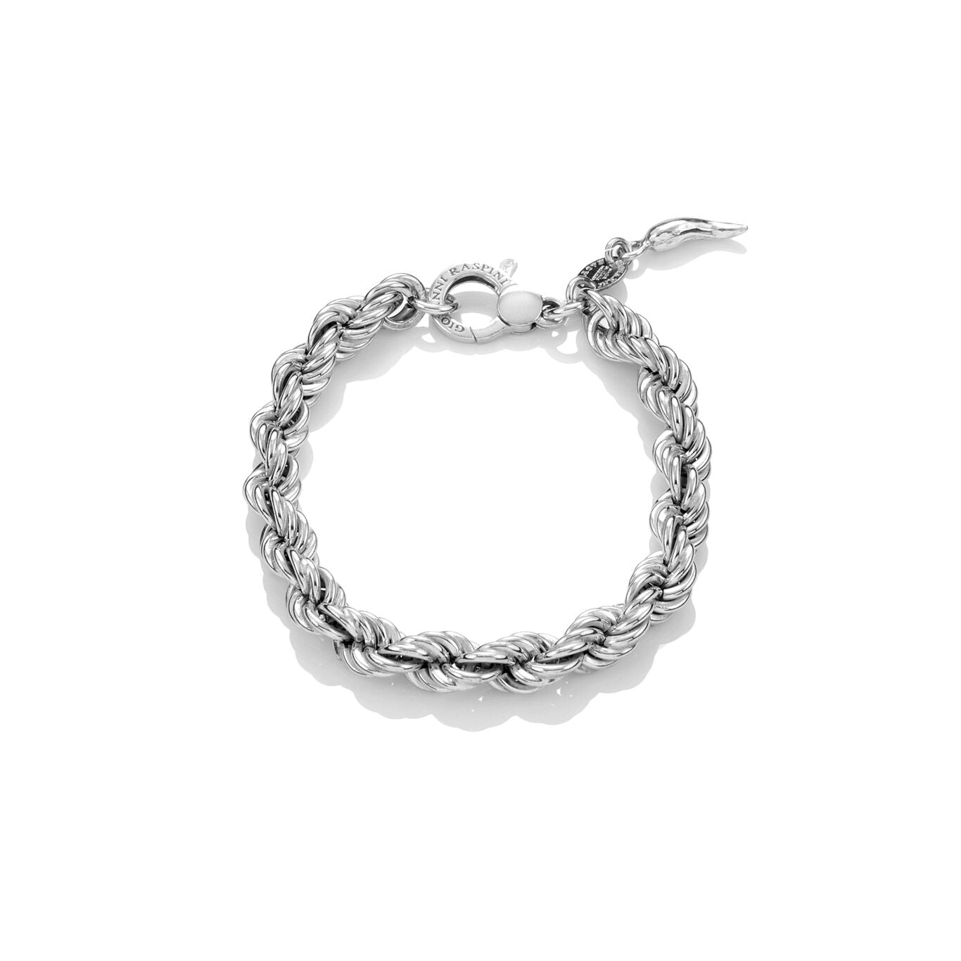 Bracciale Torchon medio Giovanni Raspini in argento 925 — 20 cm