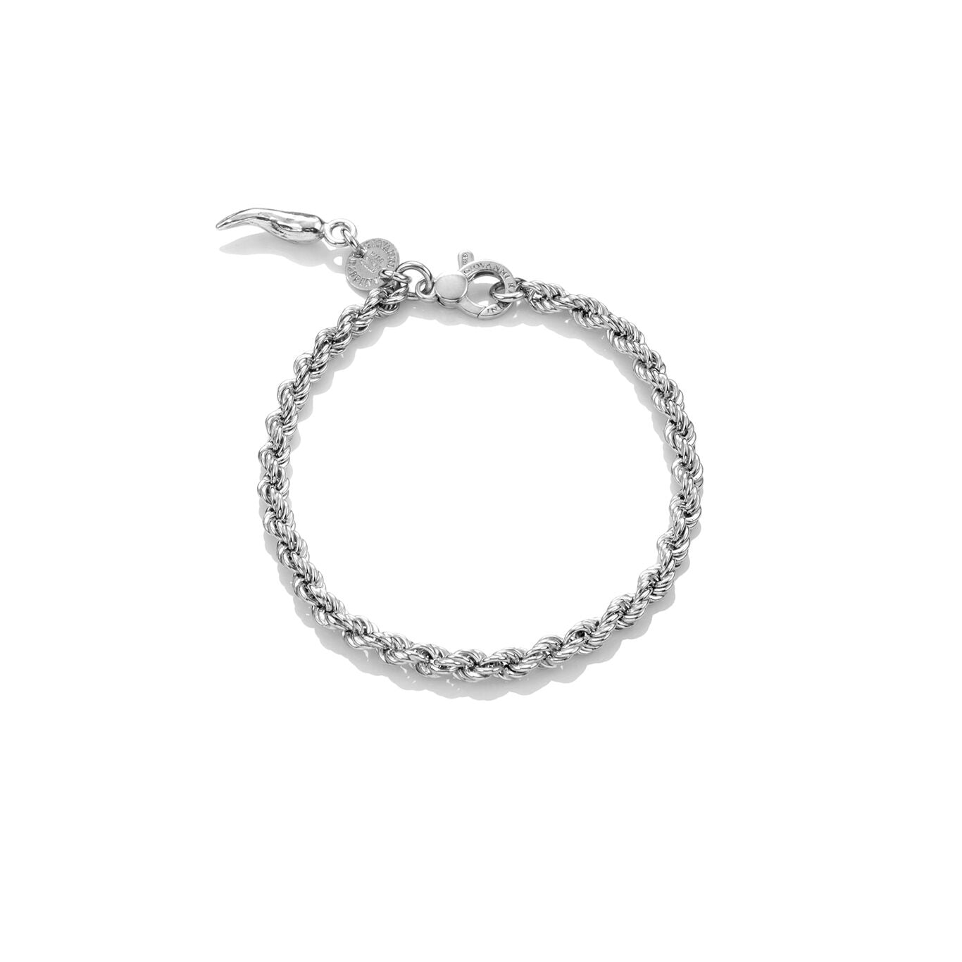 Bracciale Torchon mini Giovanni Raspini in argento 925 — 19 cm