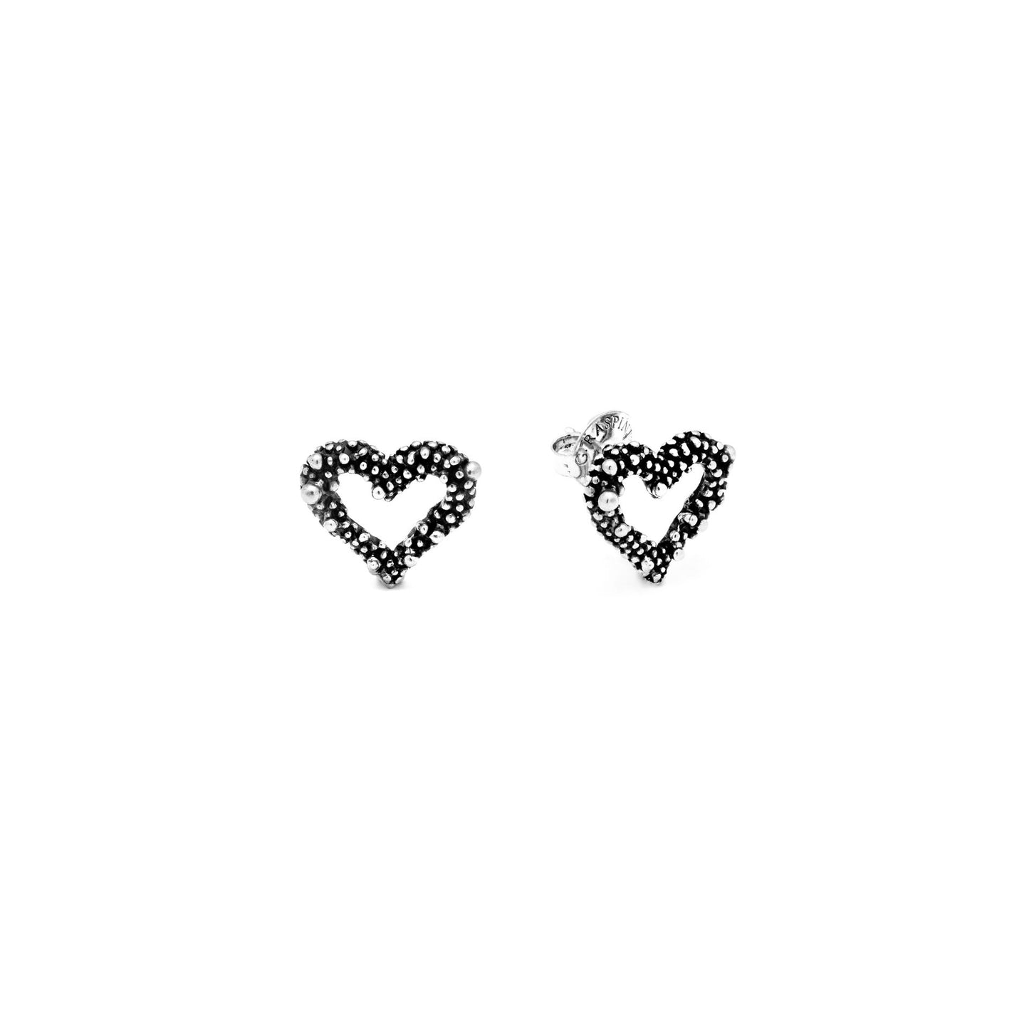 Orecchini Cuore Perlage Giovanni Raspini in argento 925