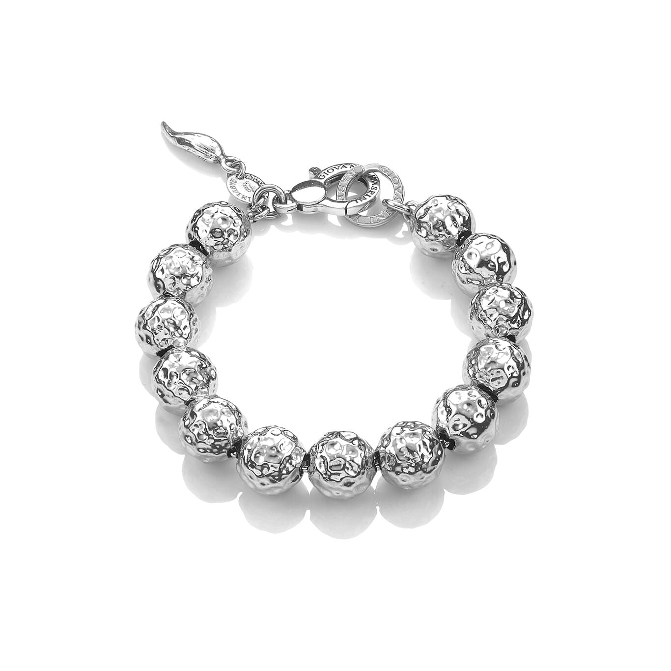 Bracciale Super Bowl Grande Giovanni Raspini in argento 925 — 19,5 cm